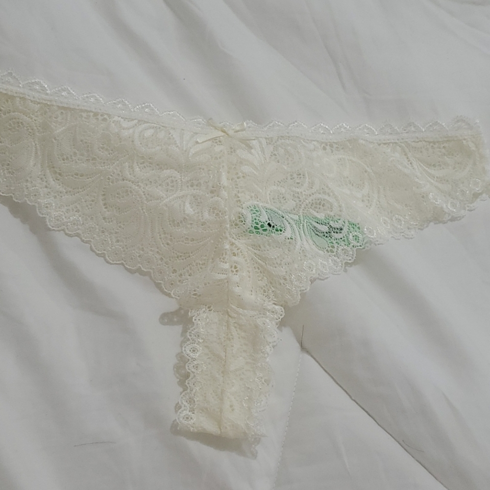 Lace thong S